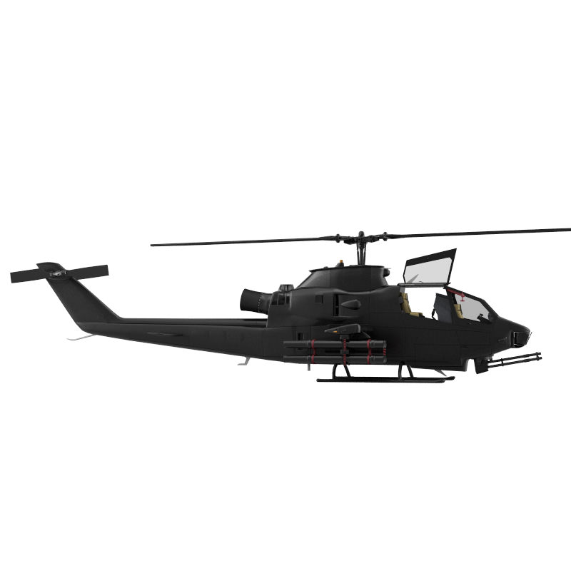 Helicopter Bell AH1 Cobra 3D model_10