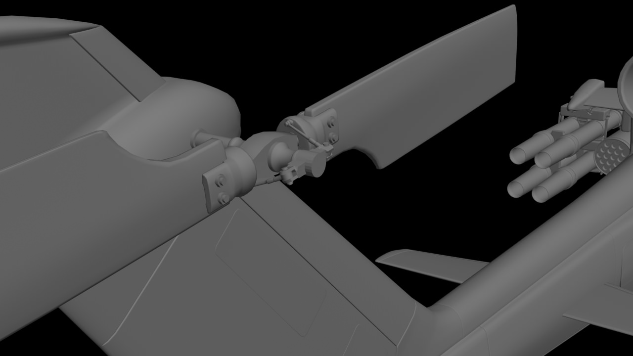 Helicopter Bell AH1 Cobra 3D model_22