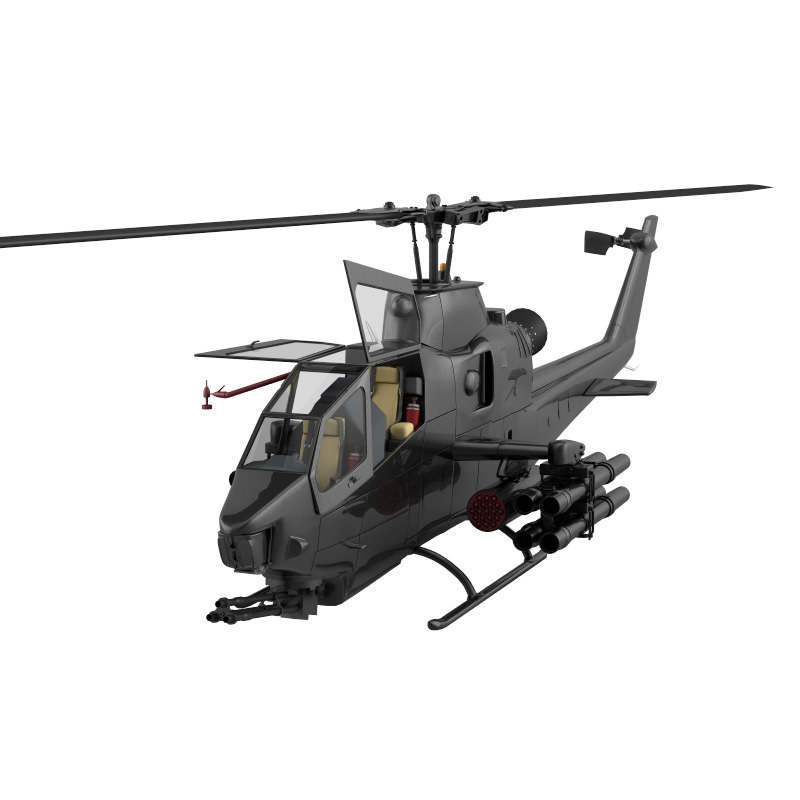 Helicopter Bell AH1 Cobra 3D model_3