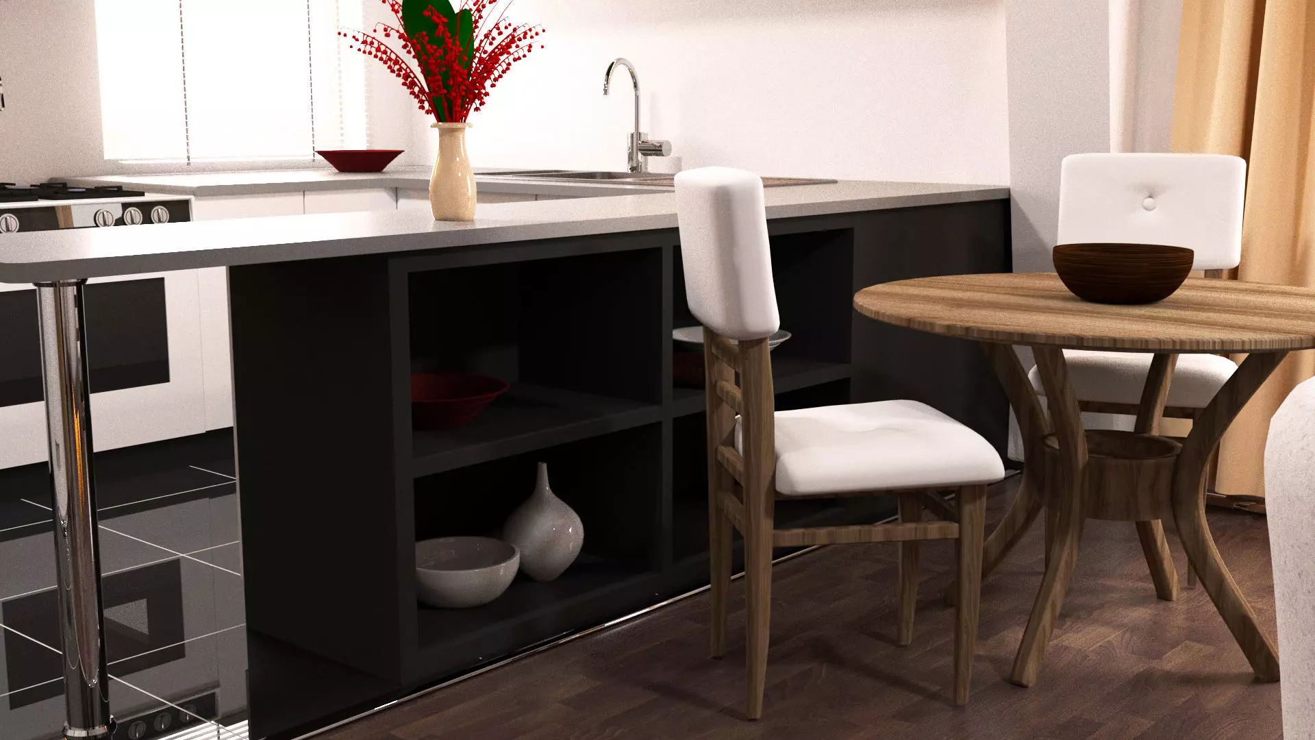 Full Modern Apartment Interior 3D model