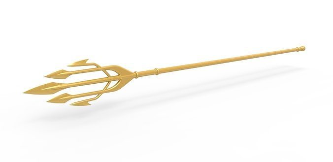 Trident of Aquaman Comics version 3D print model