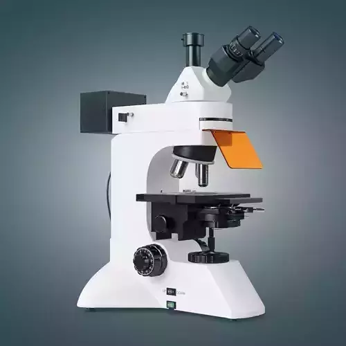 Binocular Microscope Altami Medical And Research Equpment Low-poly 3D model