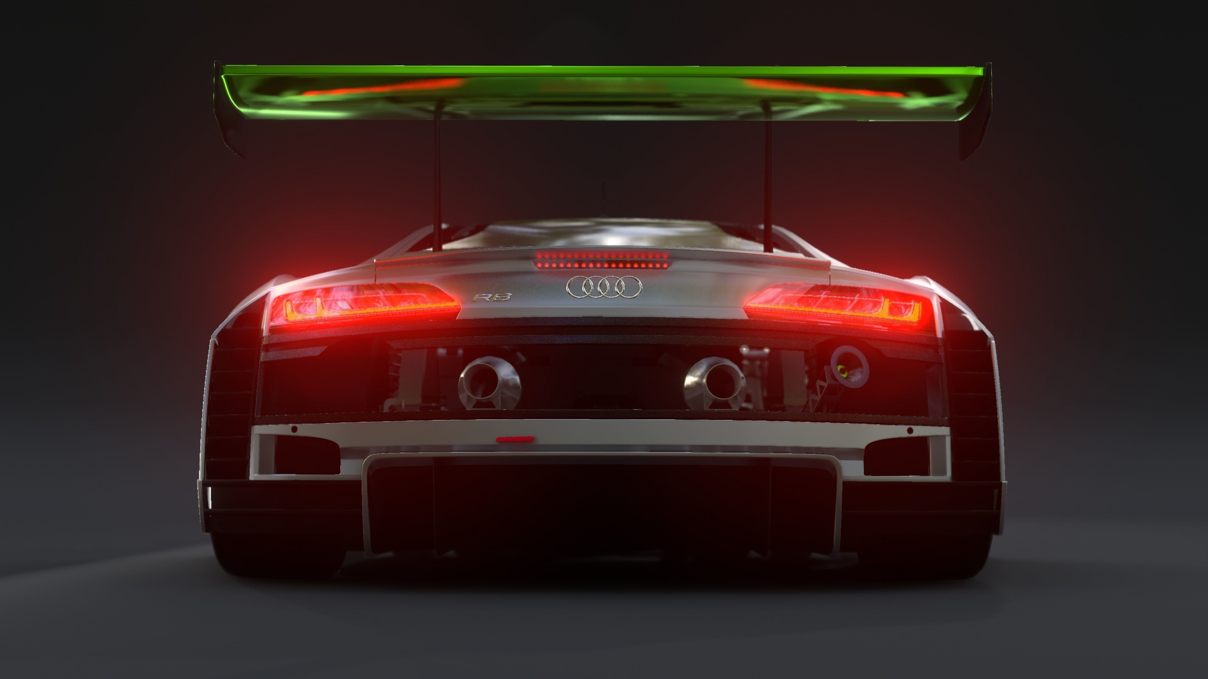 Audi R8 LMS 2019 EVO GT3 3D model_2