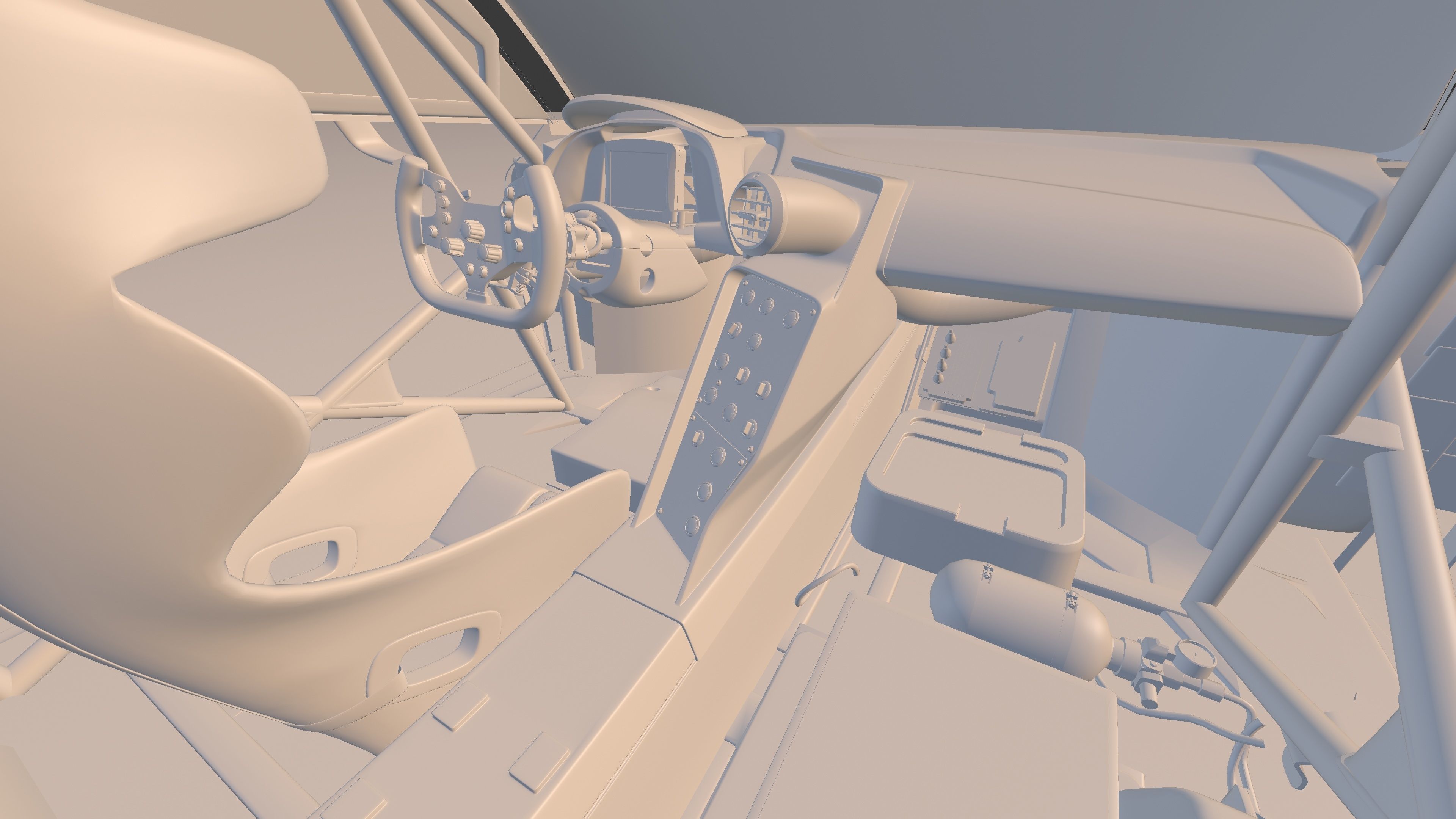 Audi R8 LMS 2019 EVO GT3 3D model_14