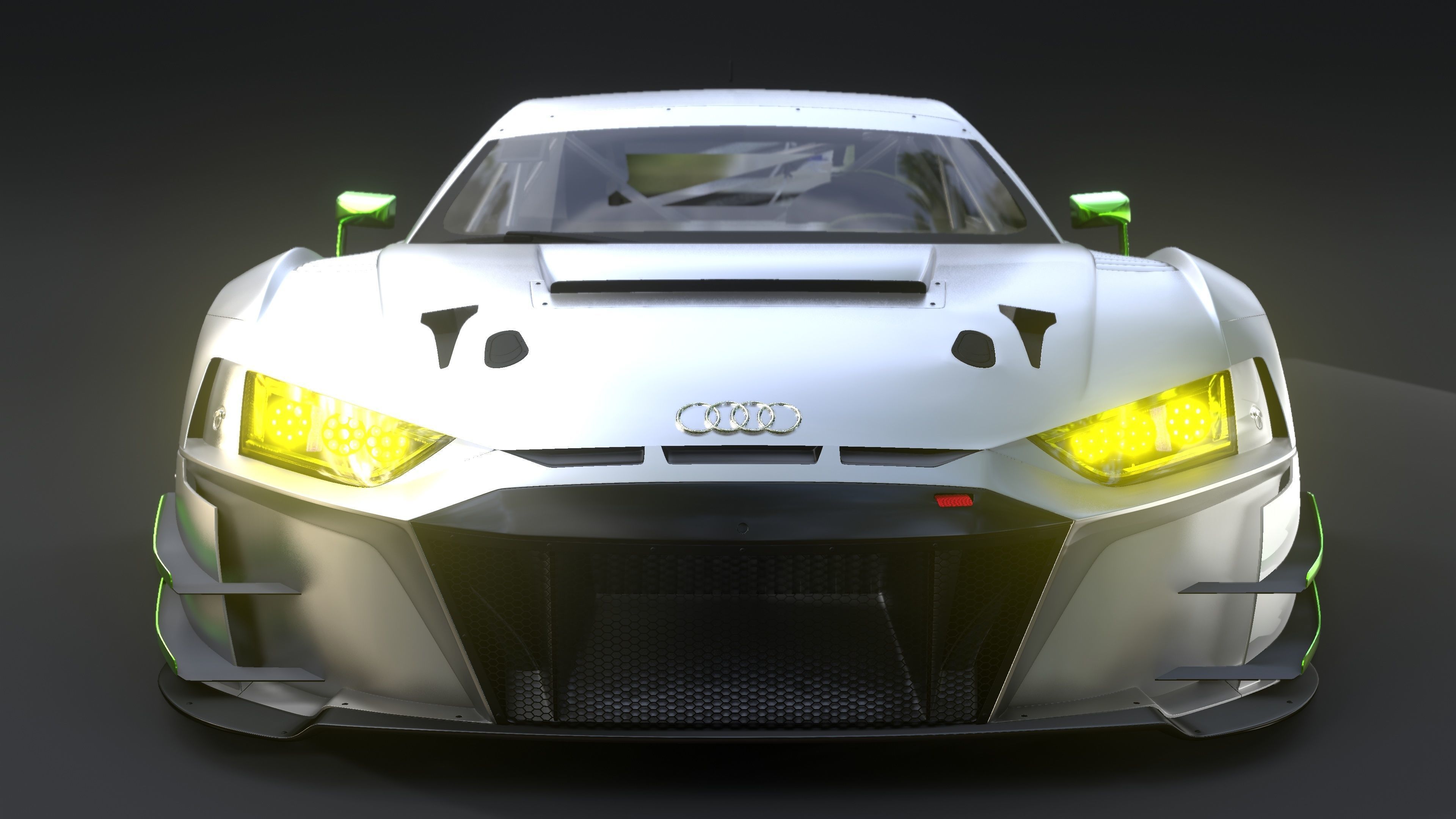 Audi R8 LMS 2019 EVO GT3 3D model_5