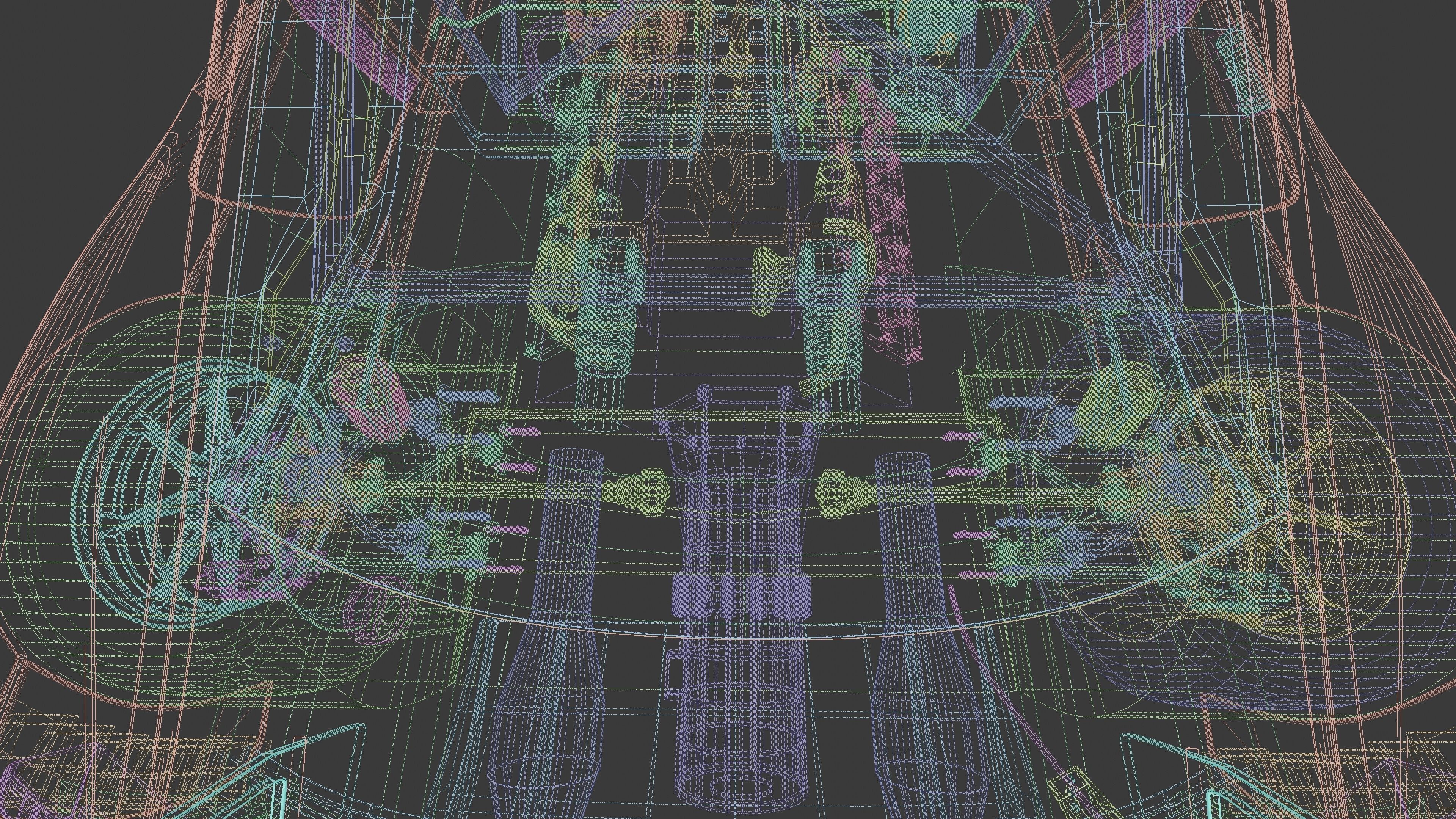 Audi R8 LMS 2019 EVO GT3 3D model_20
