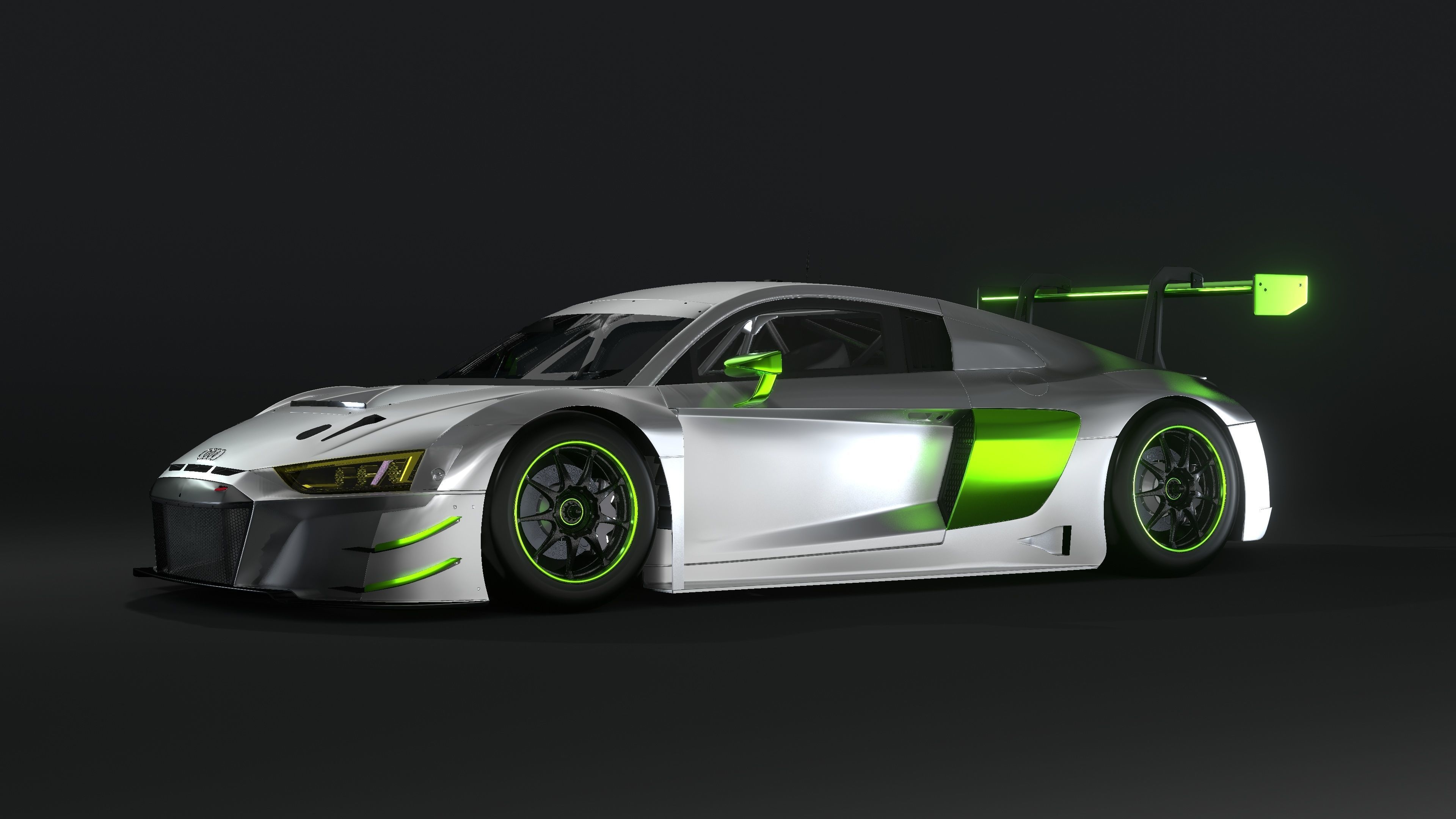 Audi R8 LMS 2019 EVO GT3 3D model_6