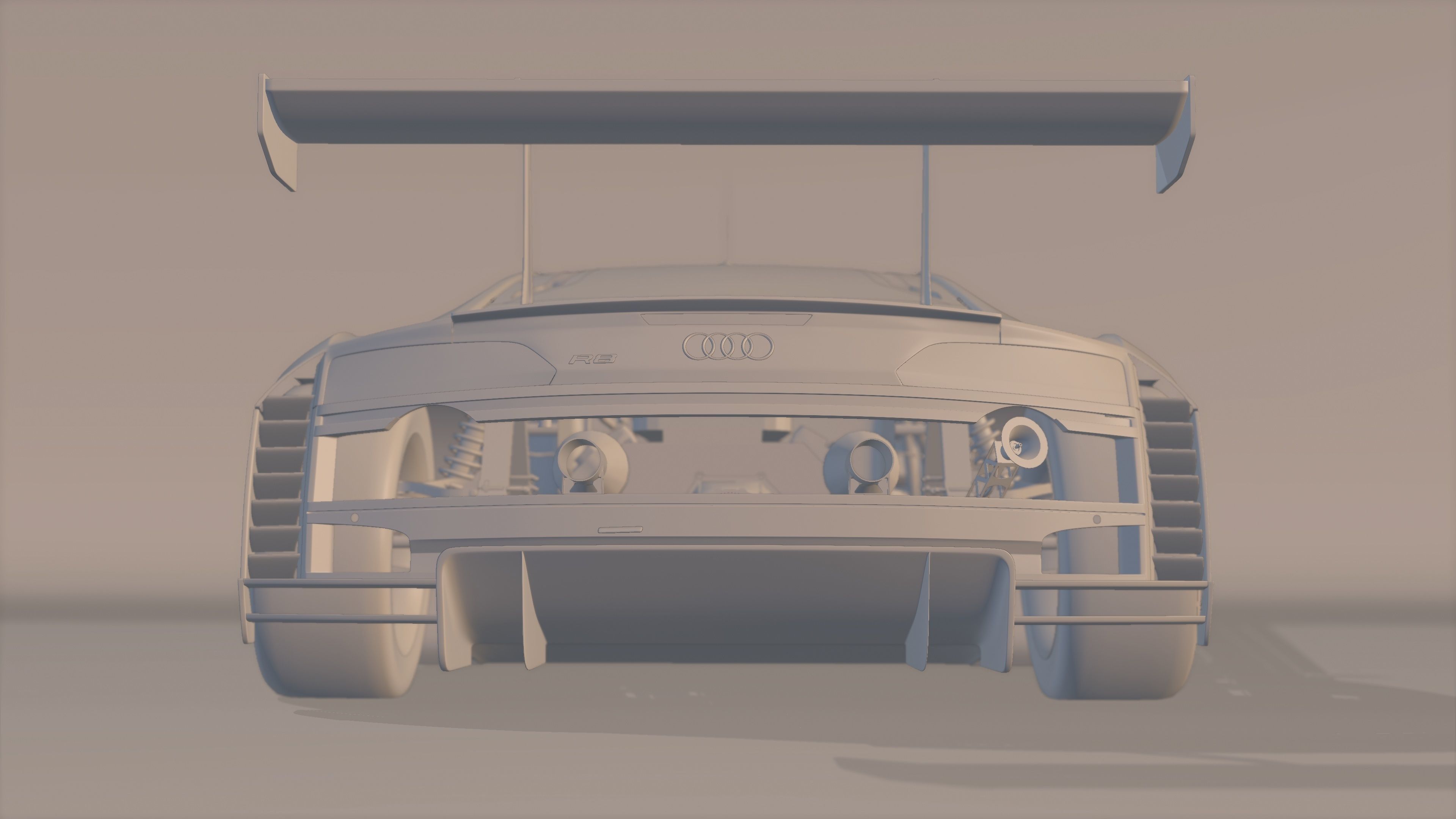 Audi R8 LMS 2019 EVO GT3 3D model_10