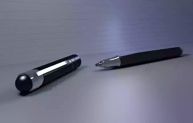 pen  cap 3D model