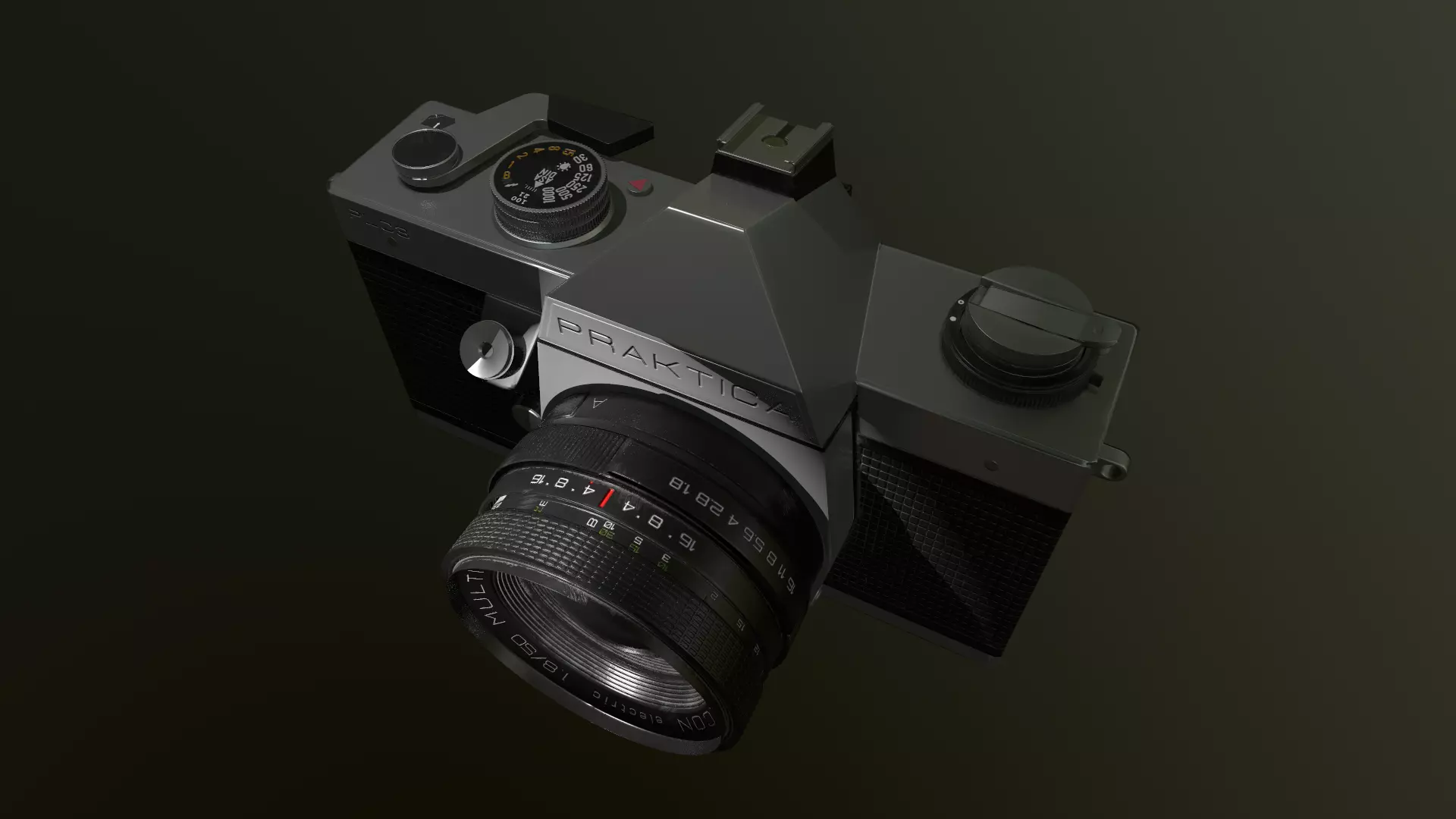 CAMERA PRAKTICA 3D model_0