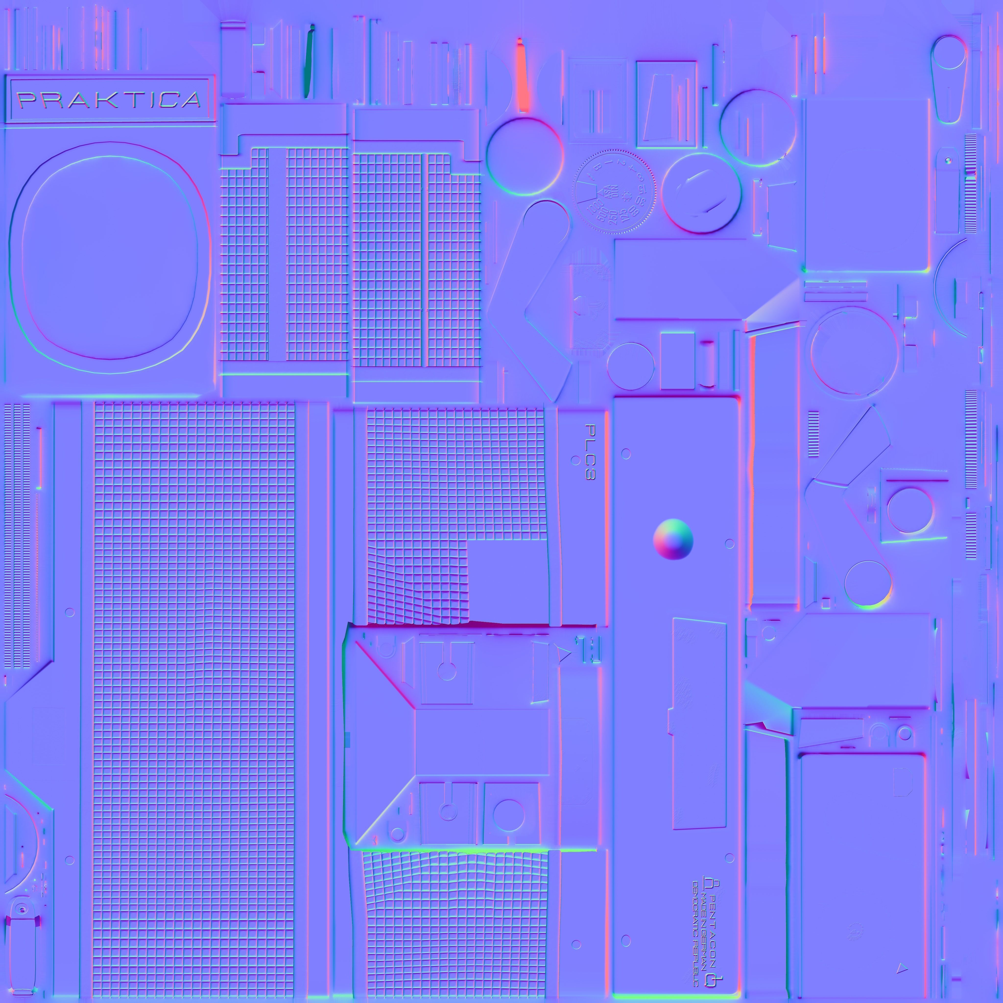 CAMERA PRAKTICA 3D model_26