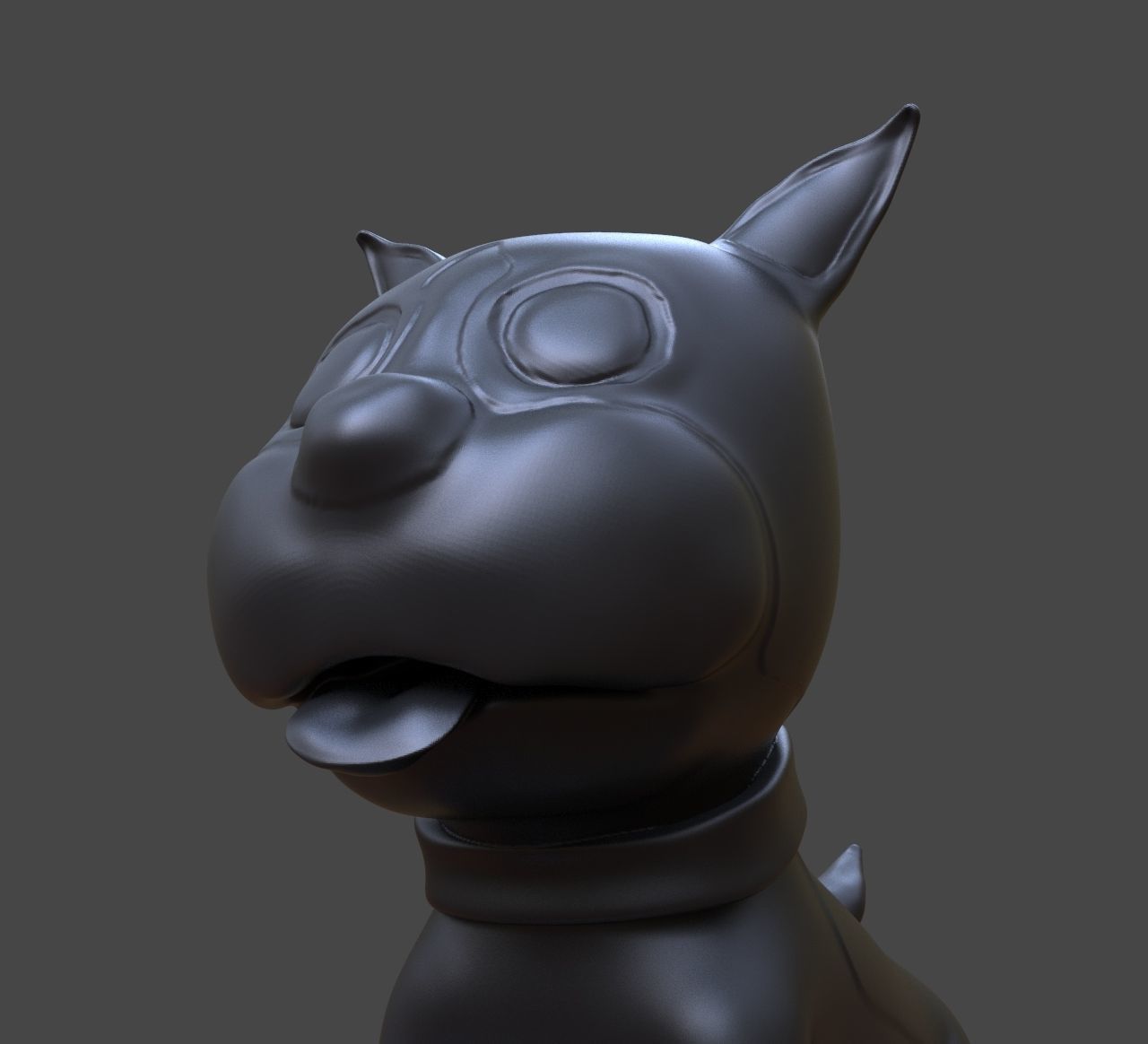 Maron The Cute Dog 3D Print 3D print model_9
