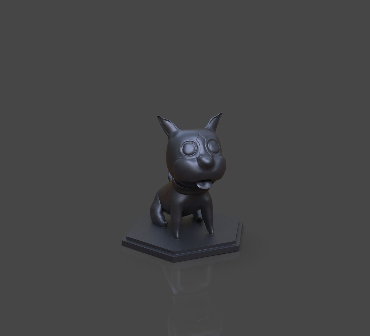 Maron The Cute Dog 3D Print 3D print model_11
