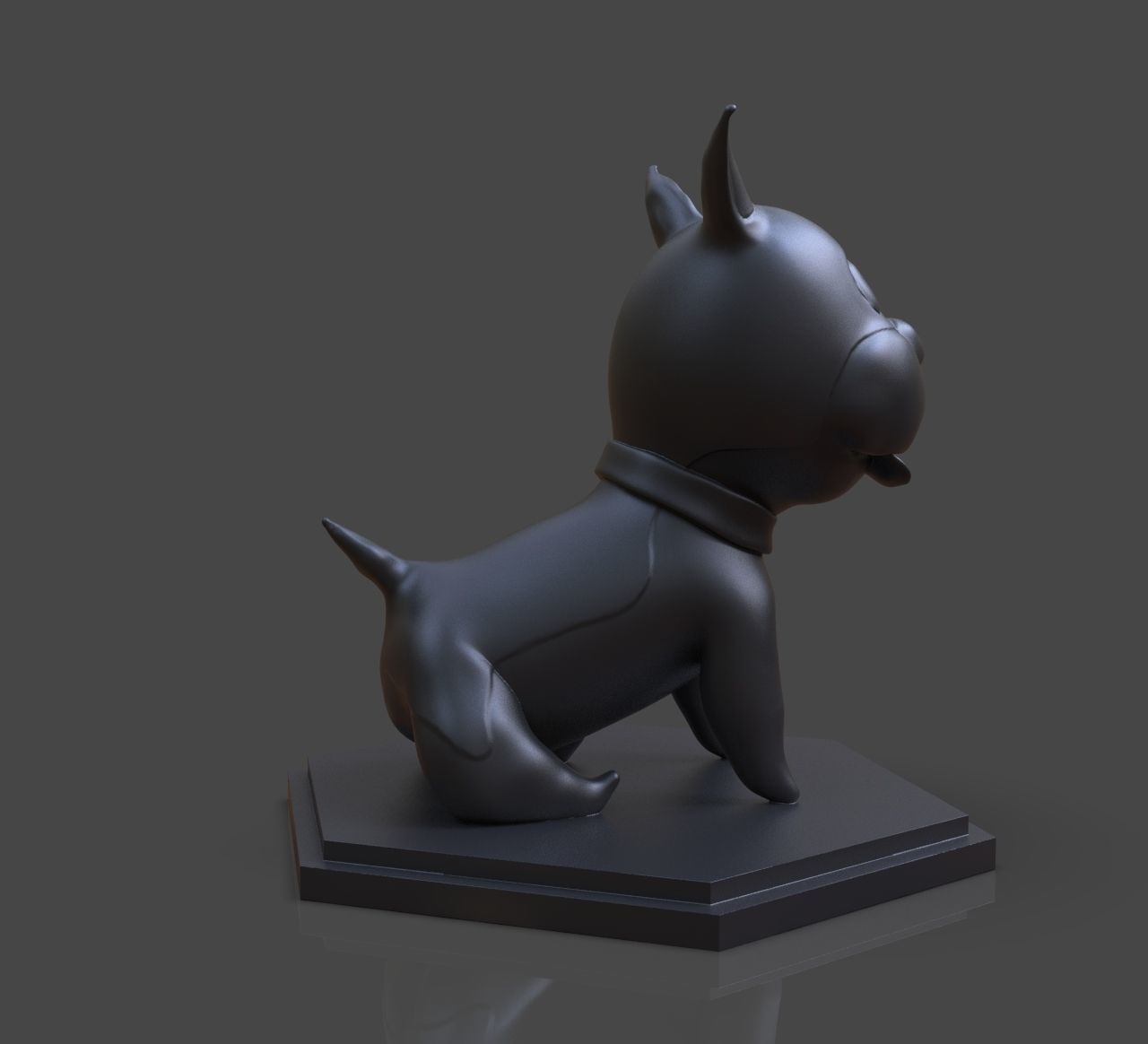 Maron The Cute Dog 3D Print 3D print model_4