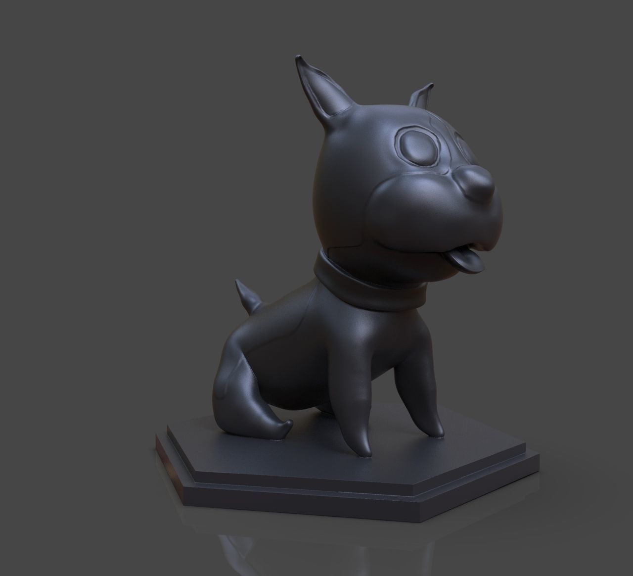 Maron The Cute Dog 3D Print 3D print model_5