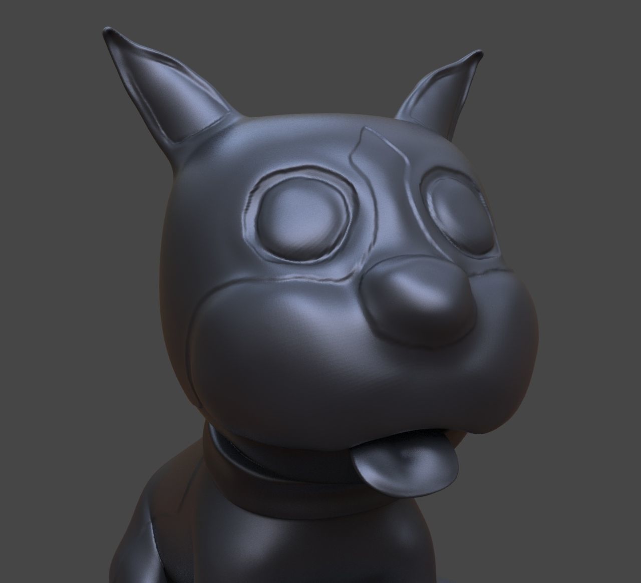 Maron The Cute Dog 3D Print 3D print model_8