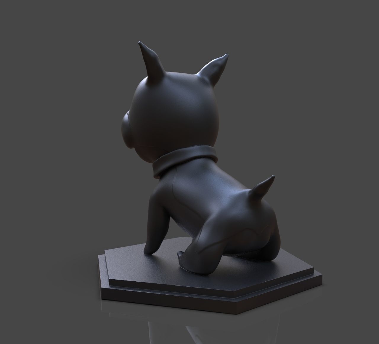 Maron The Cute Dog 3D Print 3D print model_2