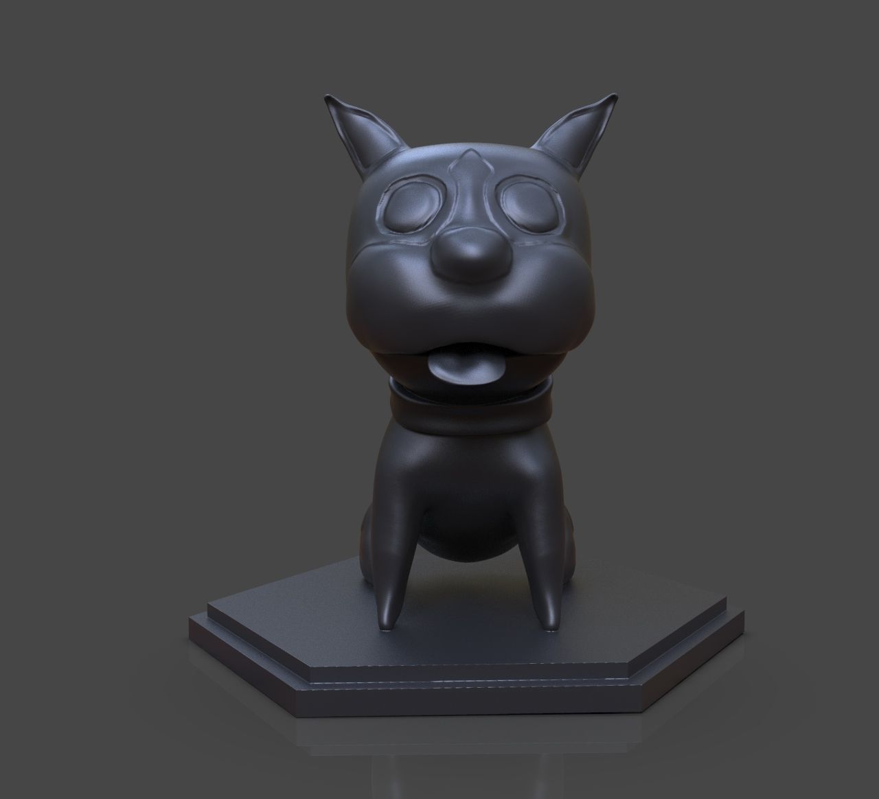 Maron The Cute Dog 3D Print 3D print model_7