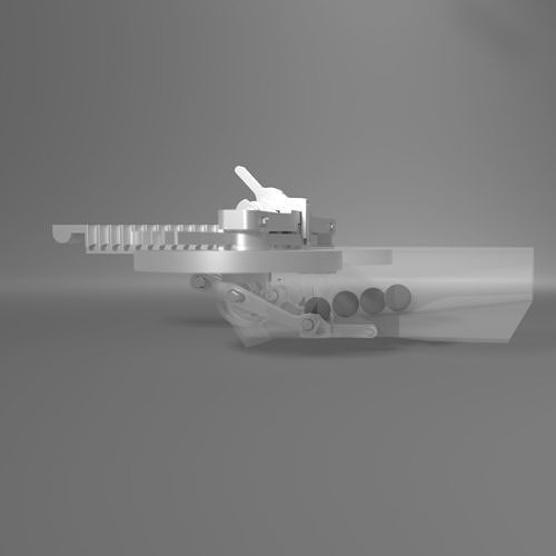 BALLISTA gun 3D print model