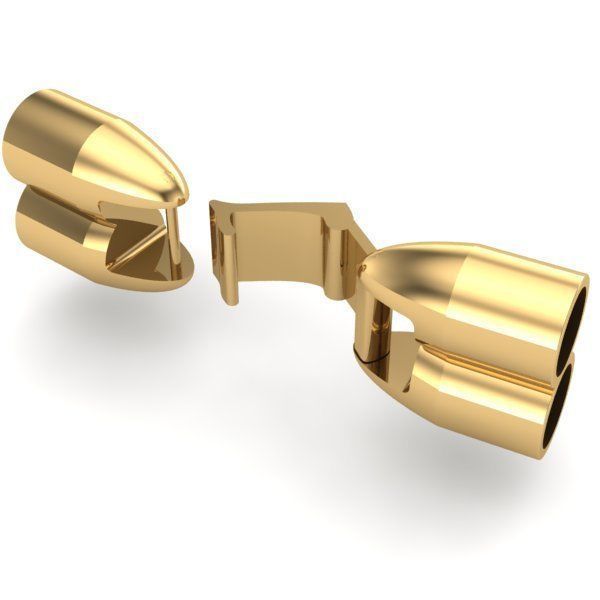 MEN LEATHER BRACELET 3D print model_5