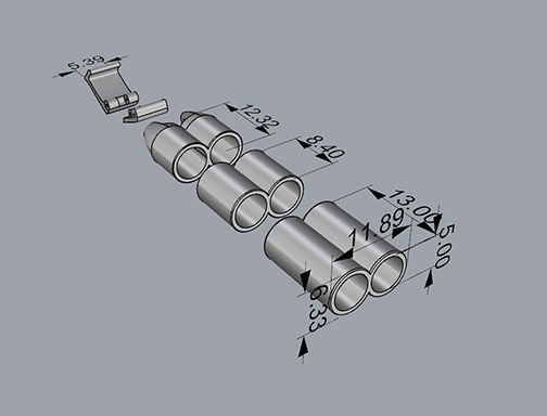 MEN LEATHER BRACELET 3D print model_7