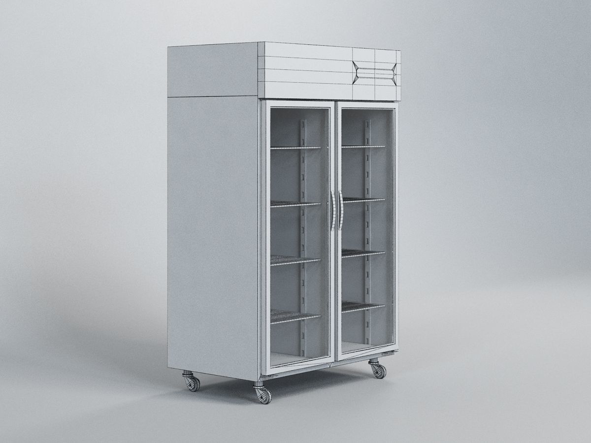 Fagor Refrigerated Display Cabinet 3D model_3