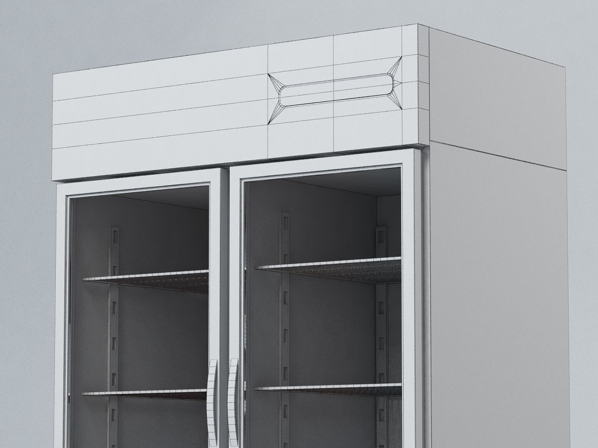 Fagor Refrigerated Display Cabinet 3D model_7