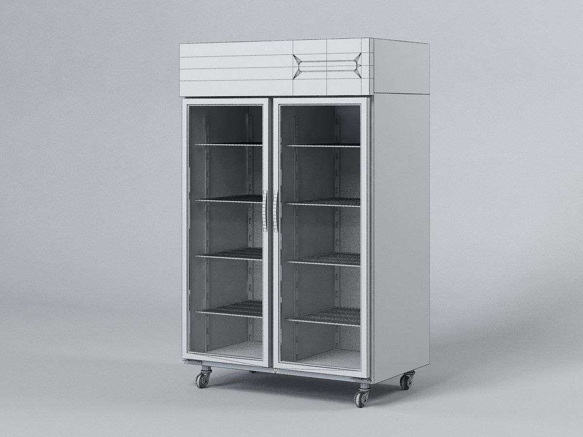 Fagor Refrigerated Display Cabinet 3D model_1