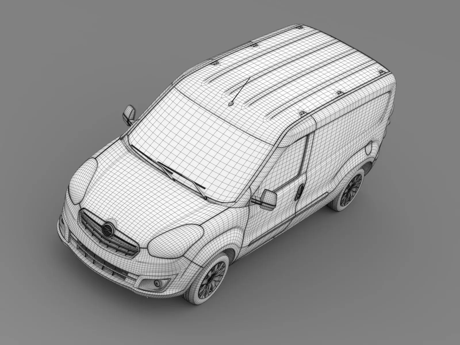 Opel Combo LWB Cargo D 2015 3D model_14