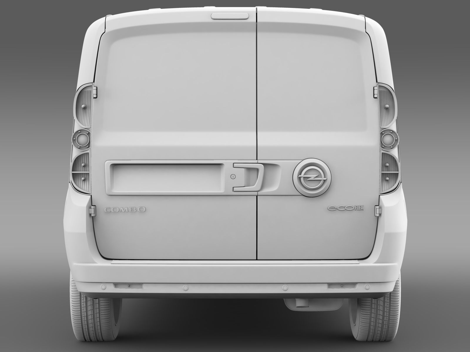 Opel Combo LWB Cargo D 2015 3D model_16