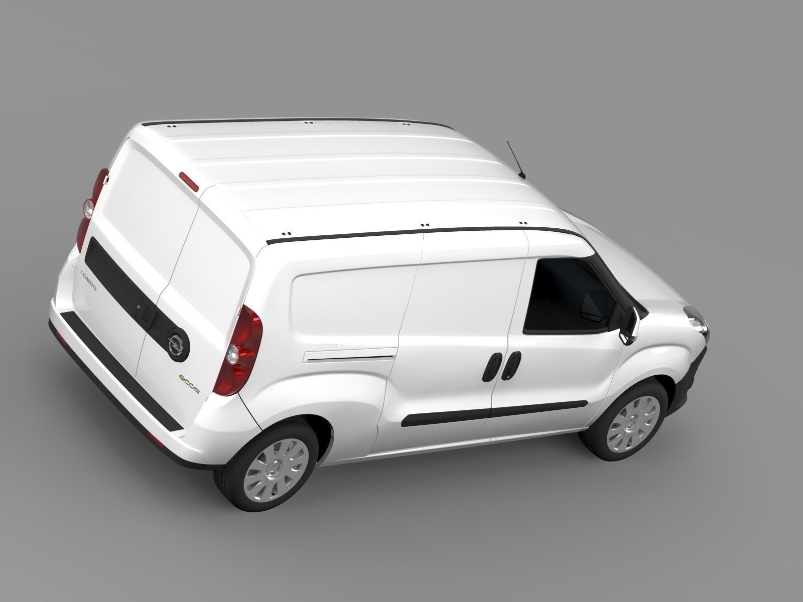 Opel Combo LWB Cargo D 2015 3D model_15