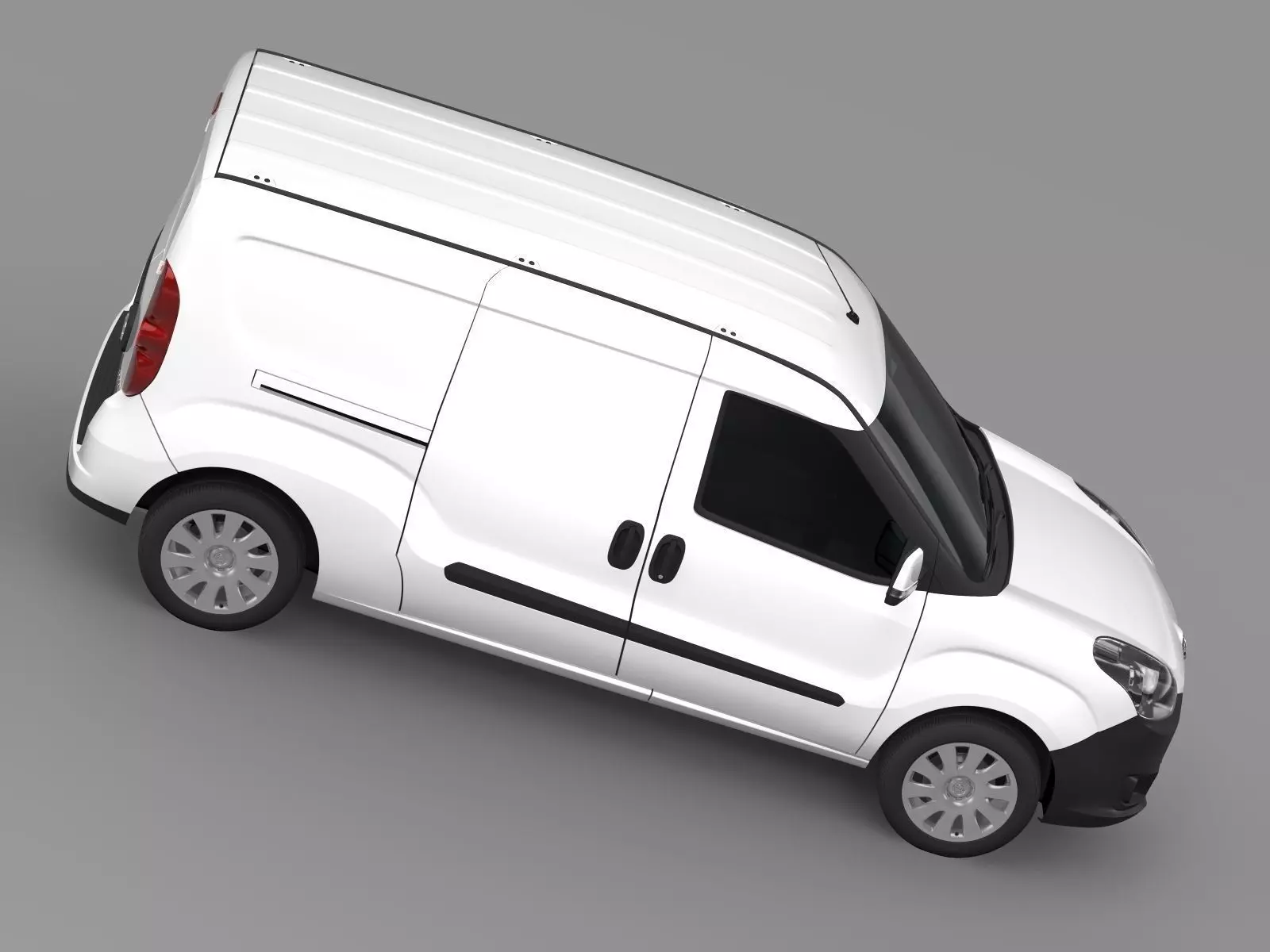 Opel Combo LWB Cargo D 2015 3D model_7