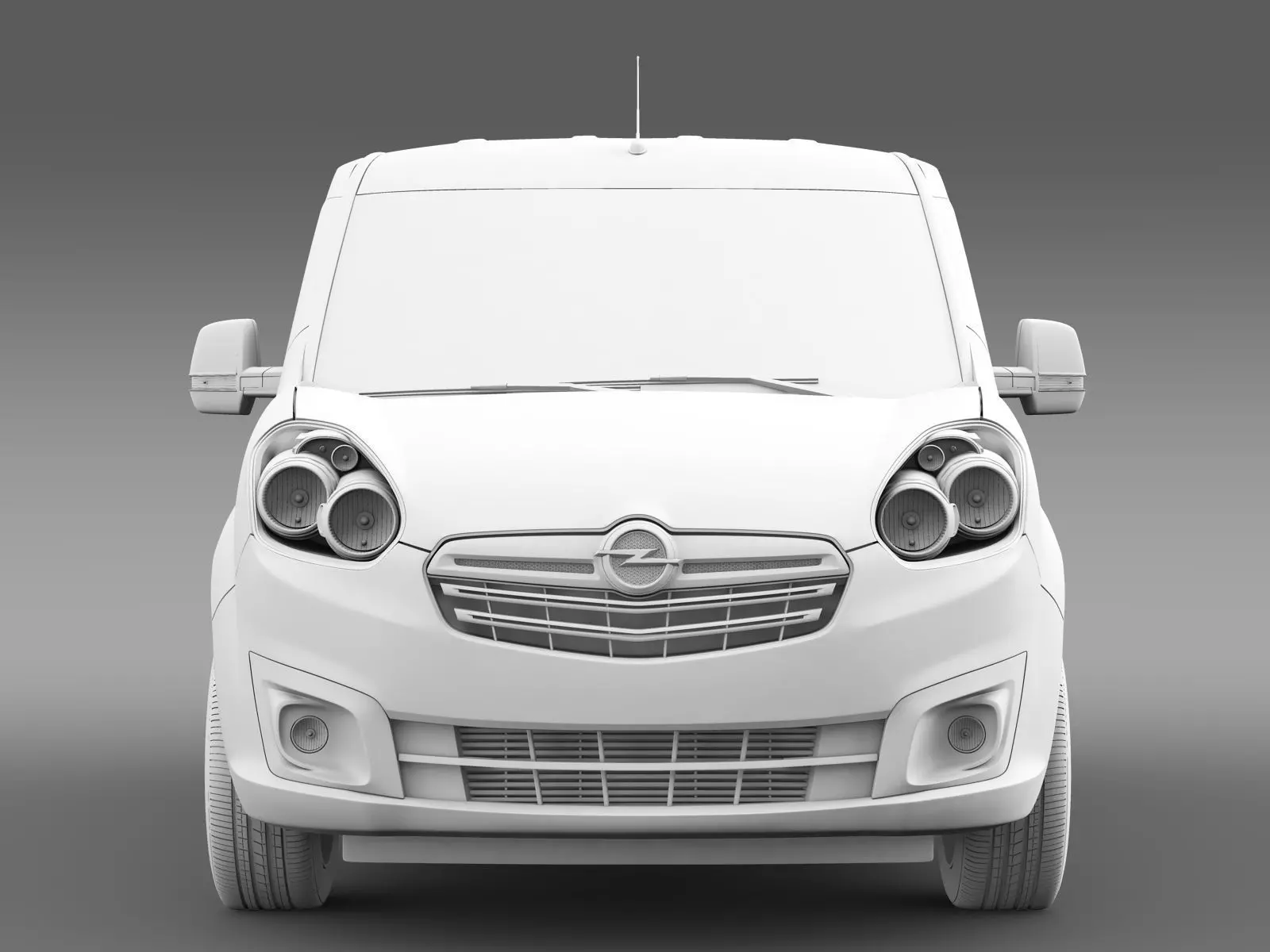 Opel Combo LWB Cargo D 2015 3D model_11