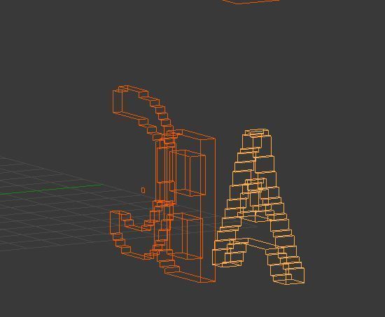 playdough cut out of the ABCs part one Free 3D model_2