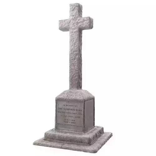 Saint Botolphs Cross War Memorial Stone Sculpture