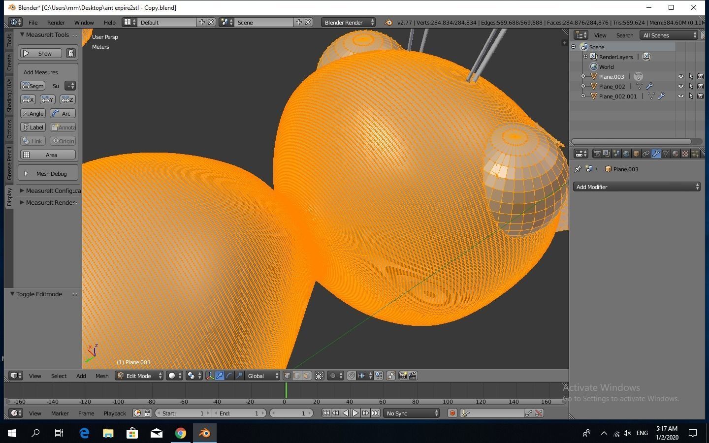 Ant 3D model Low-poly 3D model_8
