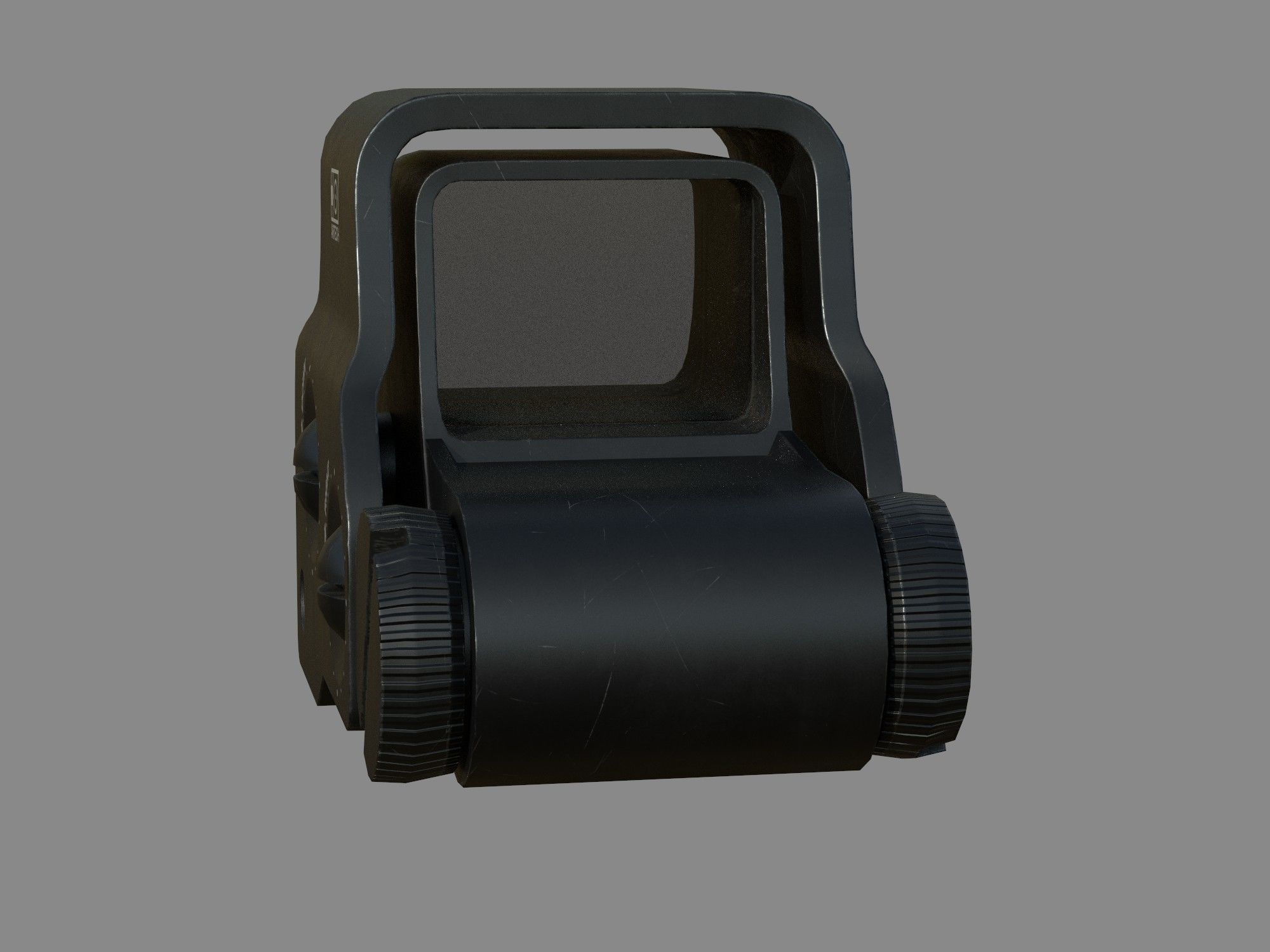 Weapon - Scope - 01 - EoTechXPS3 Low-poly 3D model_9