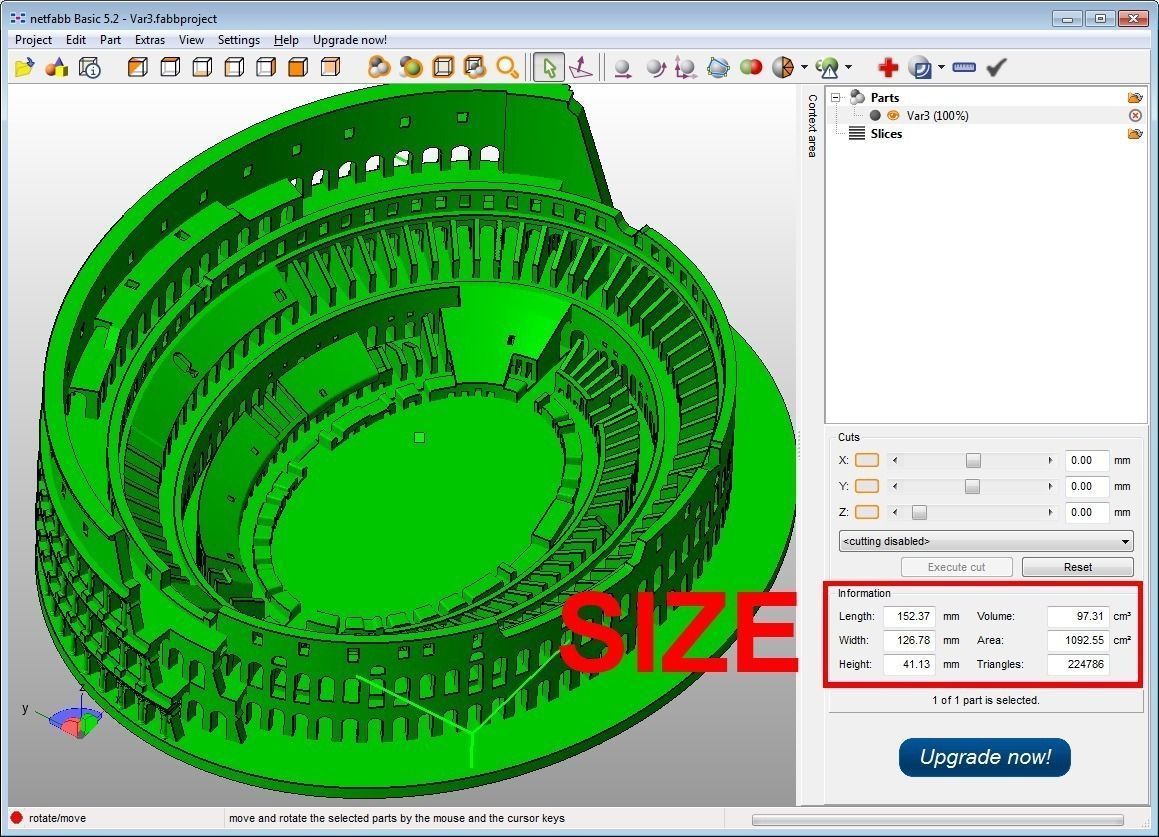 Colosseum 3D print model_0