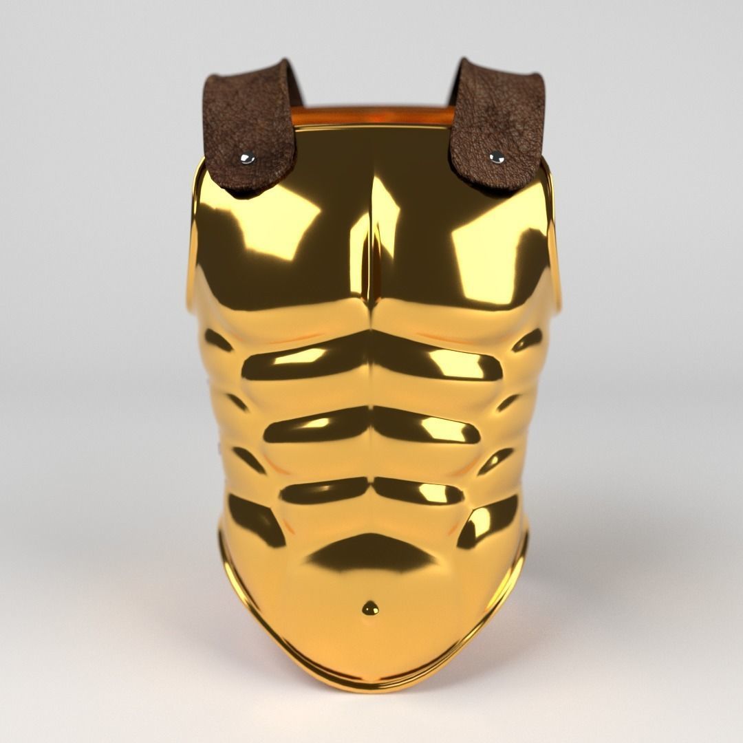 Greek Armor 3D model_1