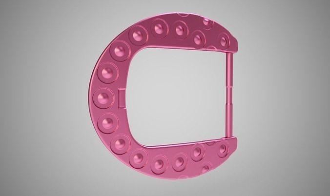 Dotted Buckle 3D print model