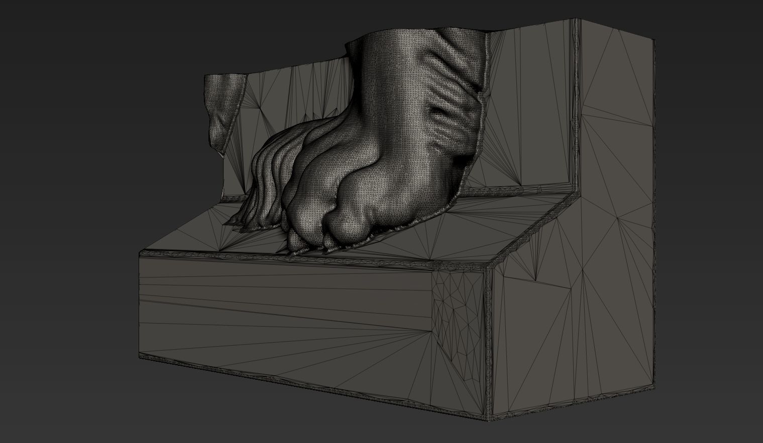 Lion of Saint Mark Sample Free 3D model_5