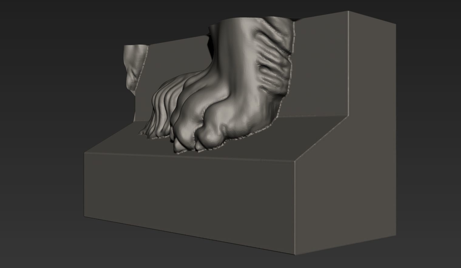 Lion of Saint Mark Sample Free 3D model_4