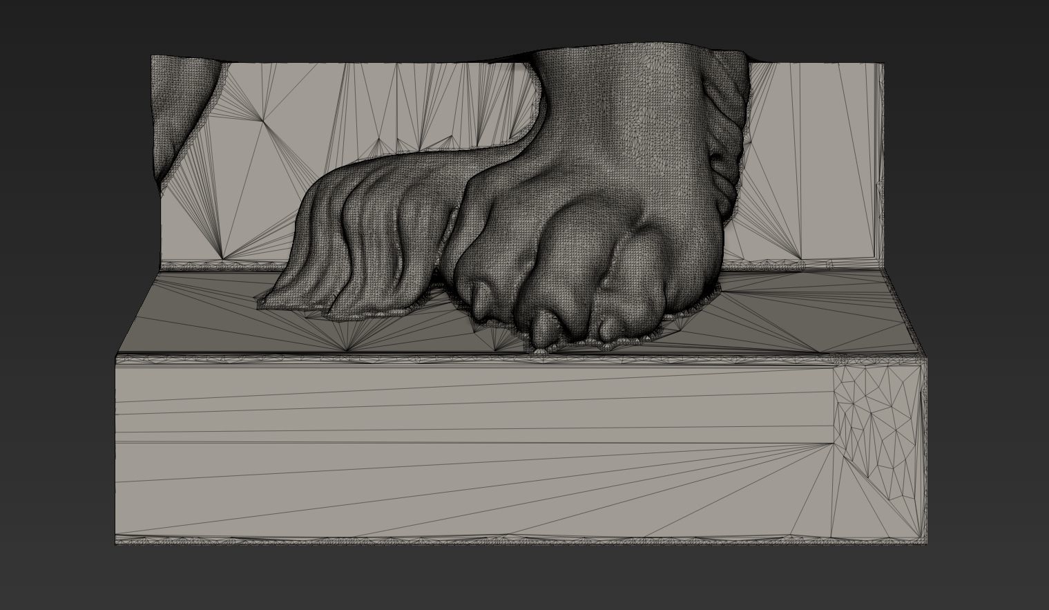 Lion of Saint Mark Sample Free 3D model_1