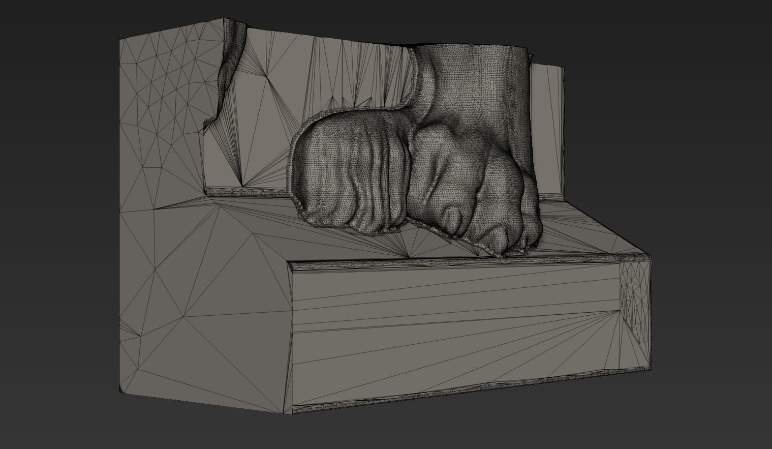 Lion of Saint Mark Sample Free 3D model_3