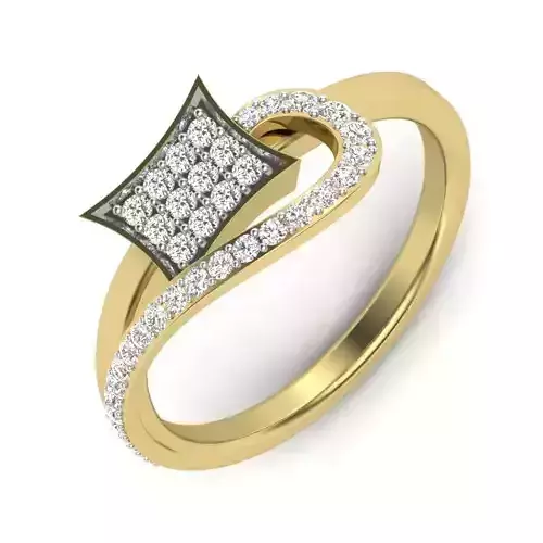 Women ring 3dm detail 3D print model