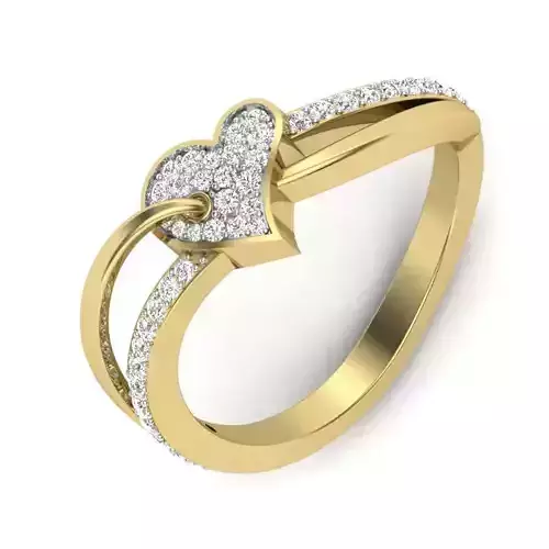 Women ring 3dm detail 3D print model