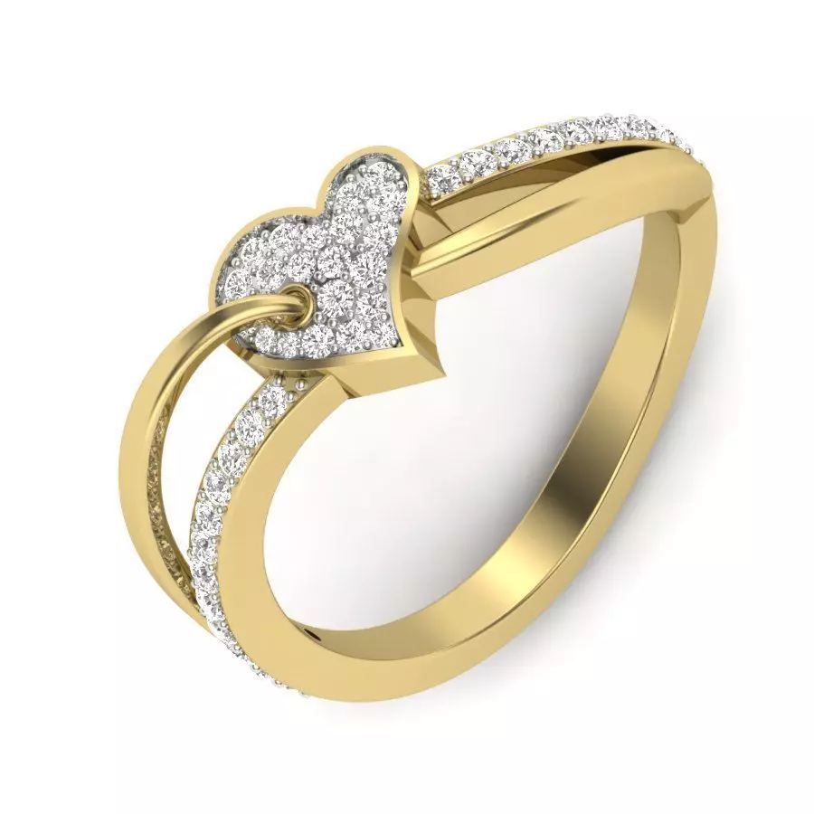 Women ring 3dm detail 3D print model 3D print model_0