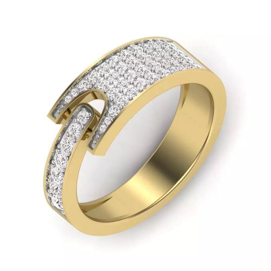 Women ring 3dm detail 3D print model 3D print model_0