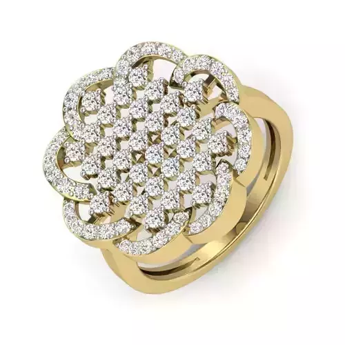 Women ring 3dm detail 3D print model