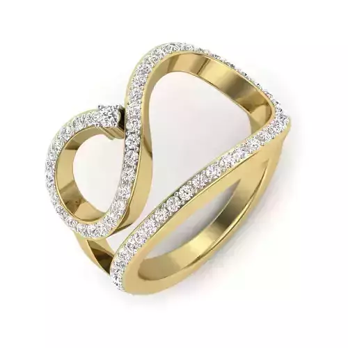 Women ring 3dm detail 3D print model